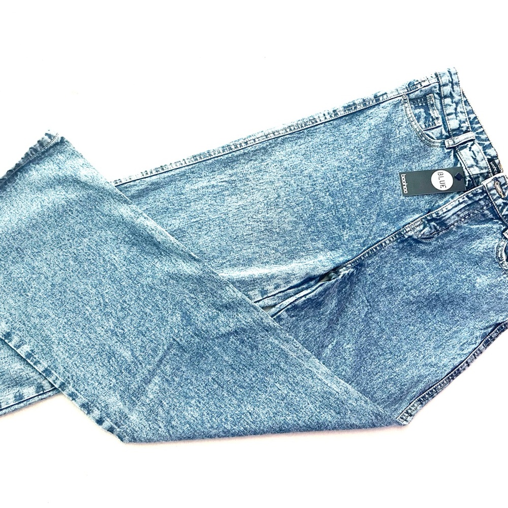 Boohoo High Rise Women Jeans - Light Blue